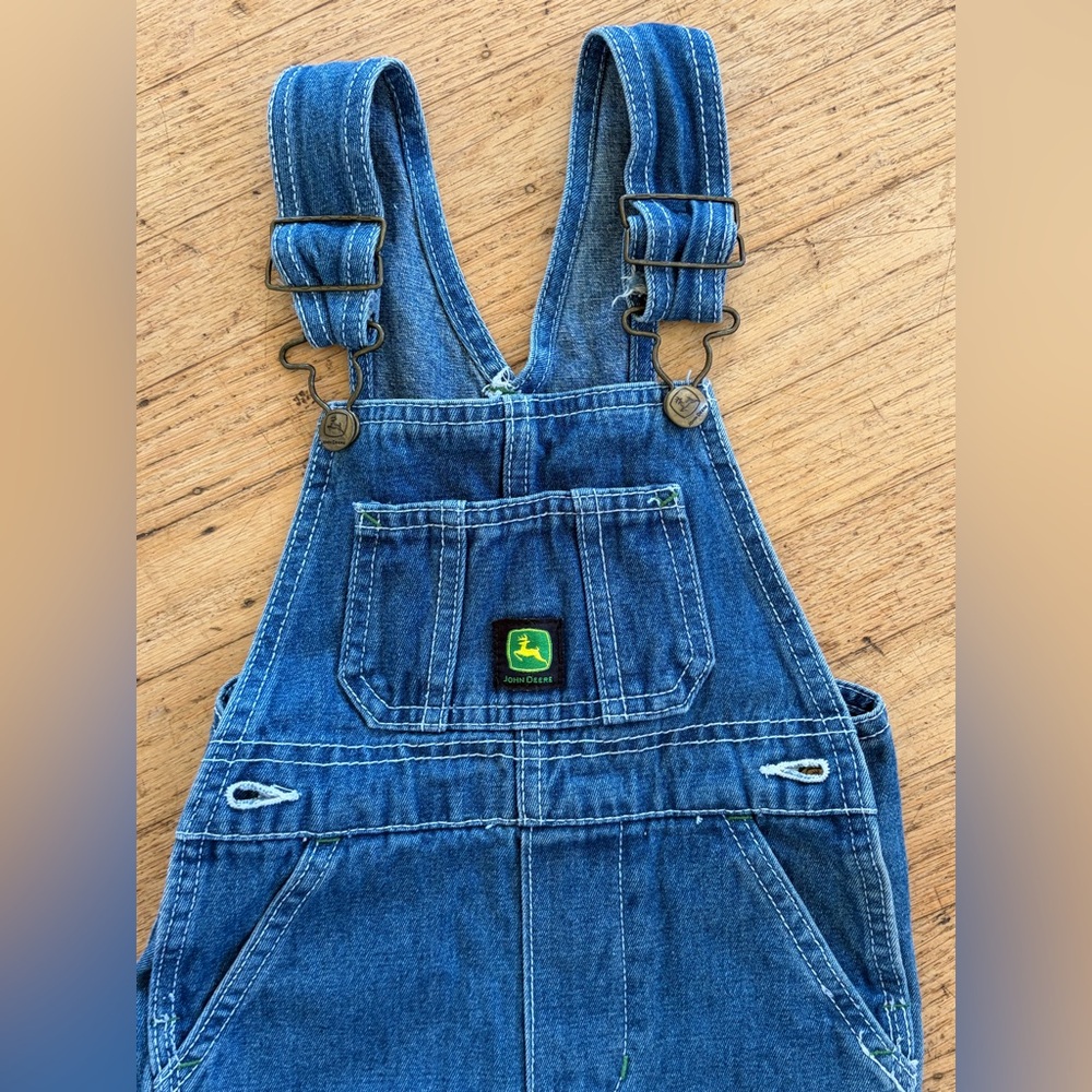 John Deere denim overalls
